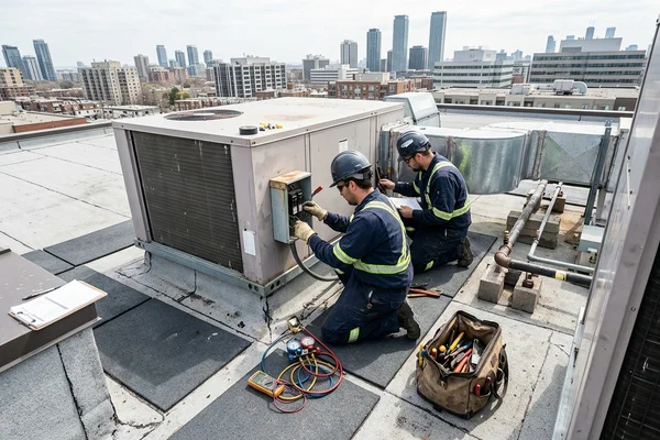 Wiring a new disconnect beside a rooftop unit