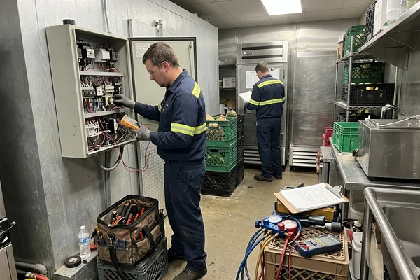 Replacing a defrost timer and testing heaters