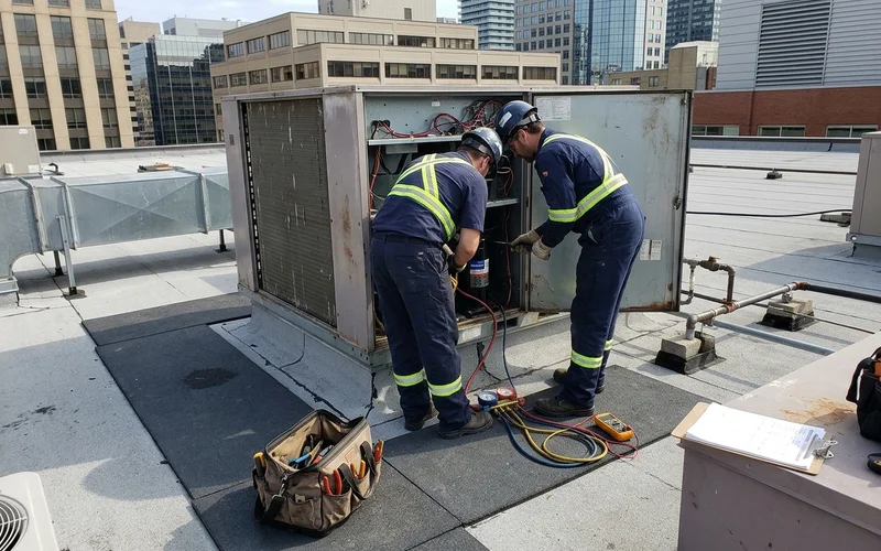 Installing a low-temp compressor in a freezer condensing unit