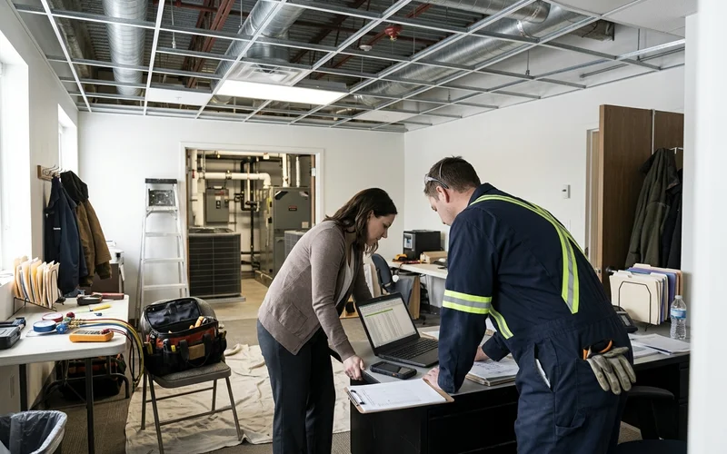 Reviewing a per-unit age and condition audit for a replacement program
